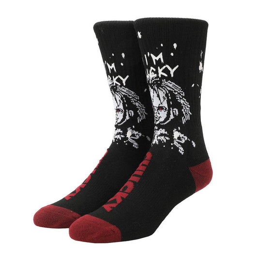 Chucky Color Changing Crew Sock - Premium Socks from Bioworld Merchandising - Just $11.95! Shop now at Pat's Monograms