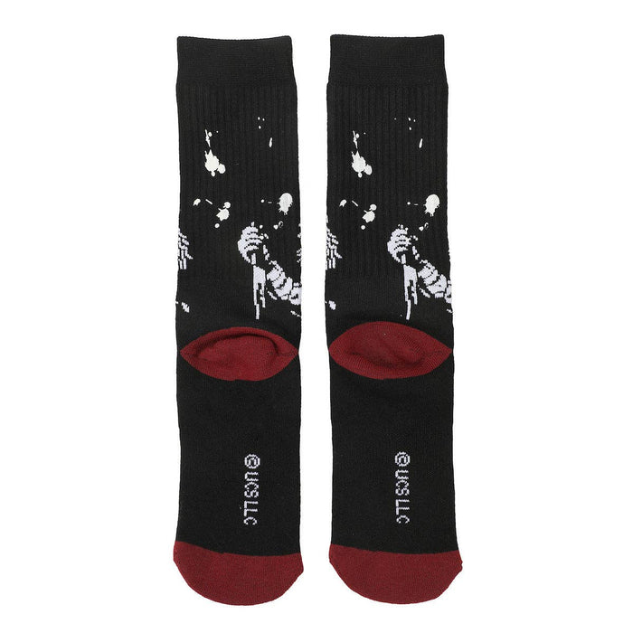 Chucky Color Changing Crew Sock - Premium Socks from Bioworld Merchandising - Just $11.95! Shop now at Pat's Monograms