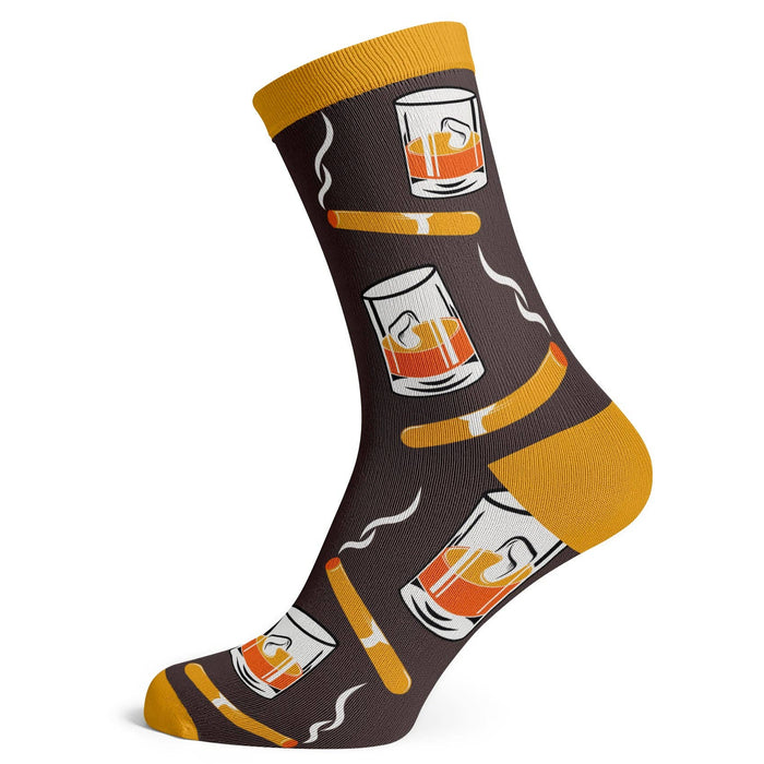 Cigars Collage Socks - Premium  from Socks To Be You - Just $9.95! Shop now at Pat's Monograms