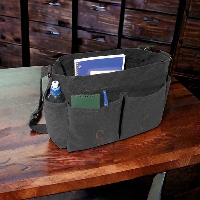 Classic Canvas Messenger - Premium School from Rothco - Just $48.95! Shop now at Pat's Monograms