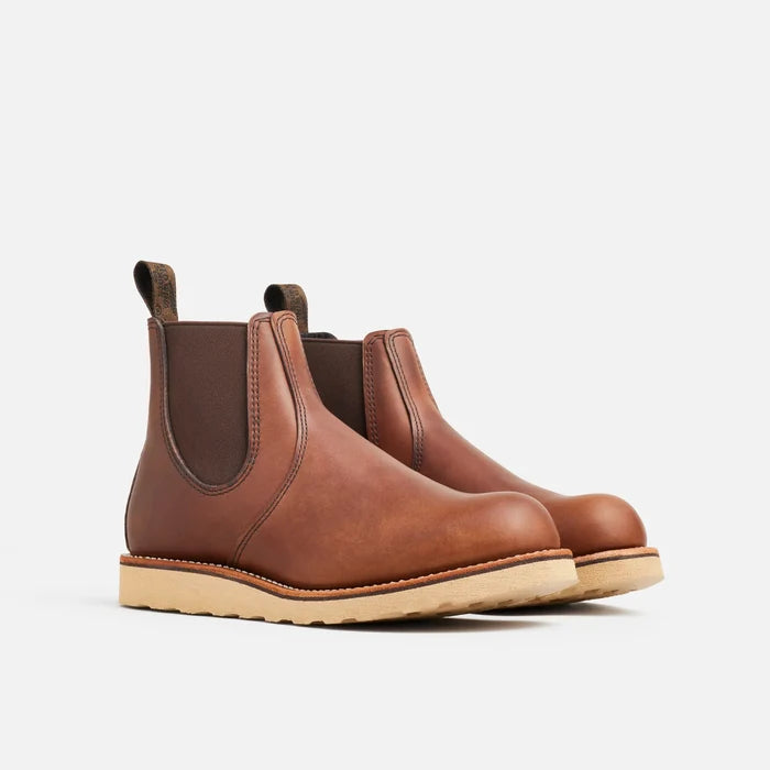 Classic Chelsea- Men's 6-inch Classic Chelsea in Amber Harness Leather (3190)