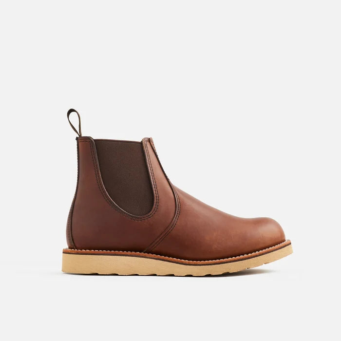 Classic Chelsea- Men's 6-inch Classic Chelsea in Amber Harness Leather (3190)