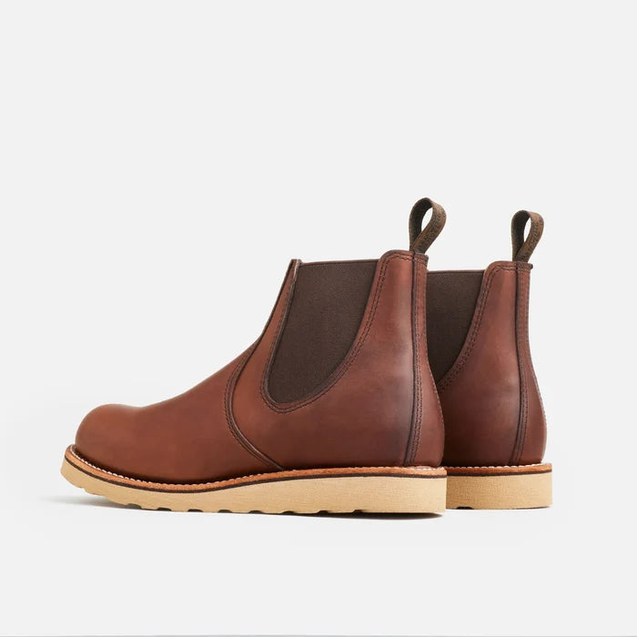 Classic Chelsea- Men's 6-inch Classic Chelsea in Amber Harness Leather (3190)