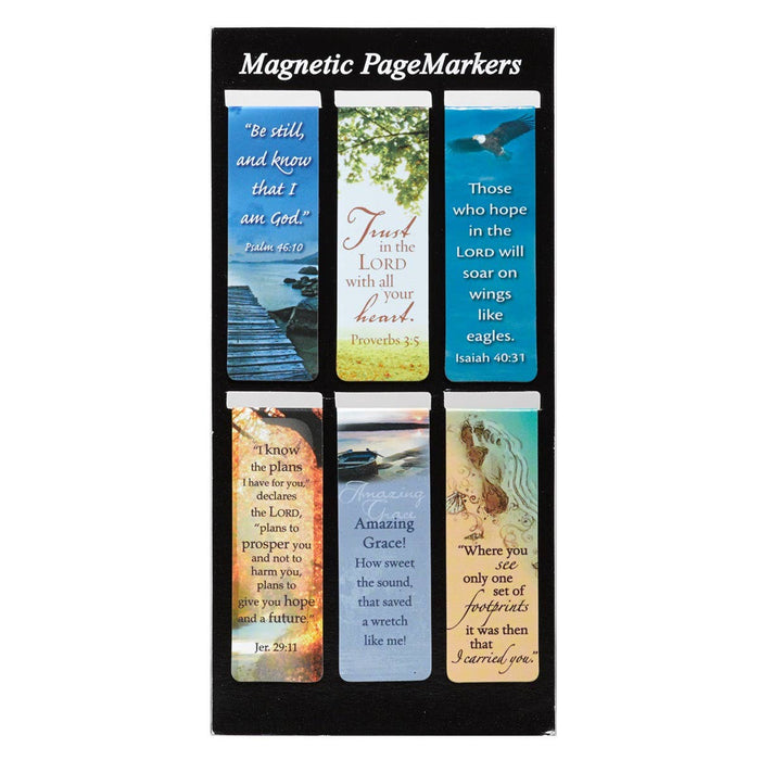 Classic Collection Magnetic Bookmark Set - Premium gift item from Christian Art Gifts - Just $4.95! Shop now at Pat's Monograms