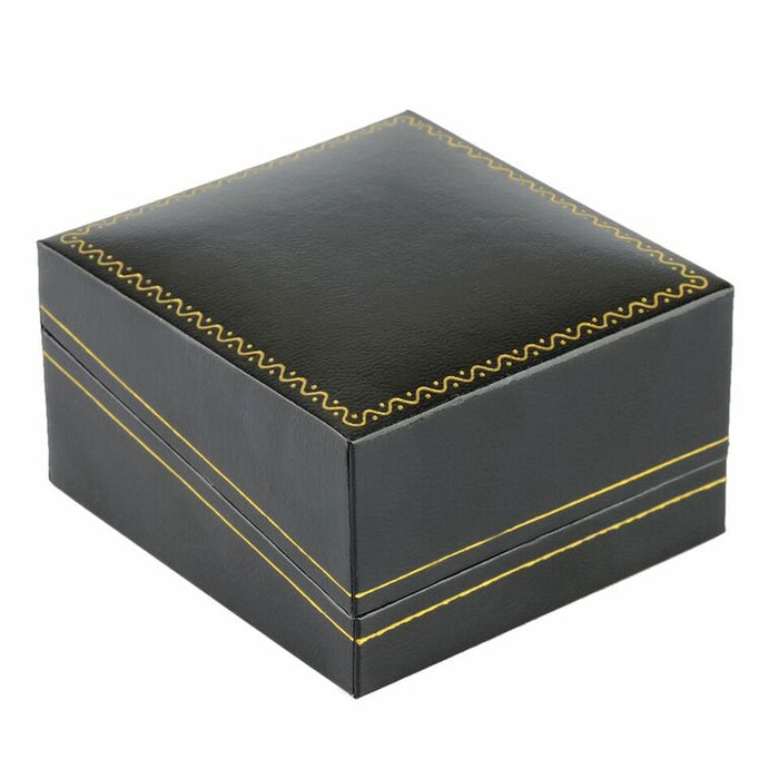 Classic Leatherette-look Deep Earring Tree boxes  Box of 24
