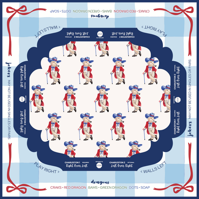 Colonel Reb Mahjong Mat • Preorder