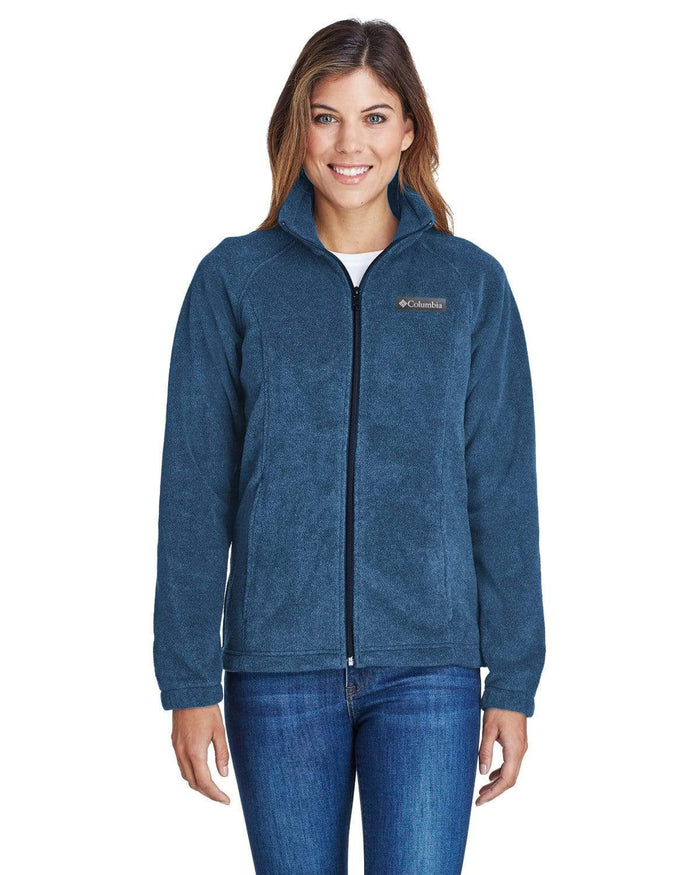 Custom Columbia Ladies Benton Springs Full-Zip Fleece - Corporate Gifts