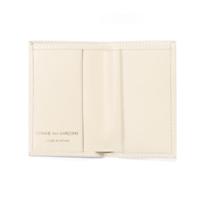 COMME DES GARCONS SA6400 WALLET OFF WHITE