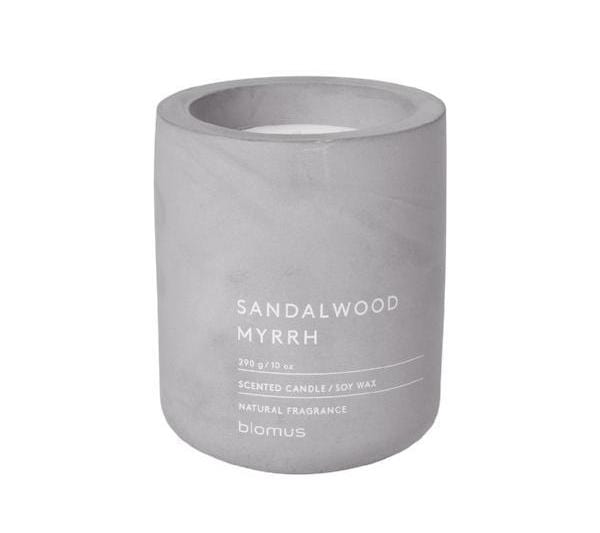 Sandalwood Myrrh Custom Concrete Candle - Corporate Gifts
