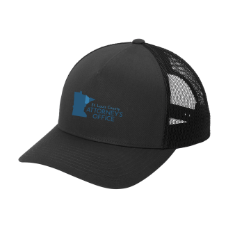 County Attorney's Office - Sport-Tek® YP Classics® Retro Trucker 5-Panel Cap STC54 with embroidered logo