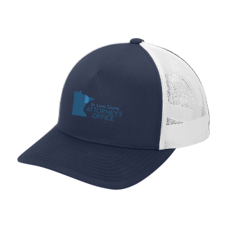 County Attorney's Office - Sport-Tek® YP Classics® Retro Trucker 5-Panel Cap STC54 with embroidered logo