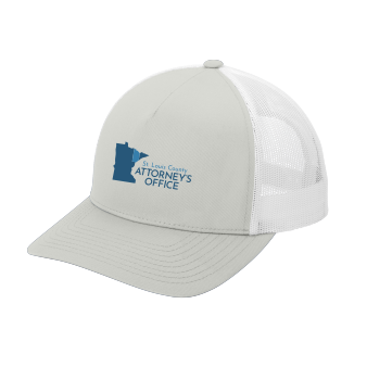 County Attorney's Office - Sport-Tek® YP Classics® Retro Trucker 5-Panel Cap STC54 with embroidered logo