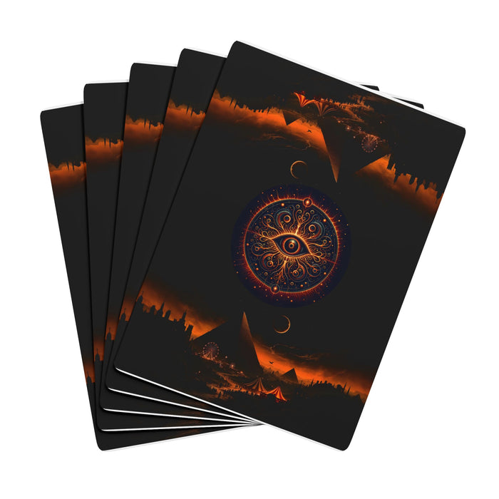 Crawling Chaos Carnival Poker Playing Cards