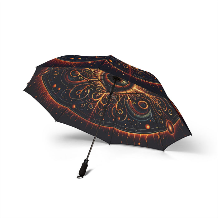 Crawling Chaos Carnival Semi-Automatic Foldable Umbrella