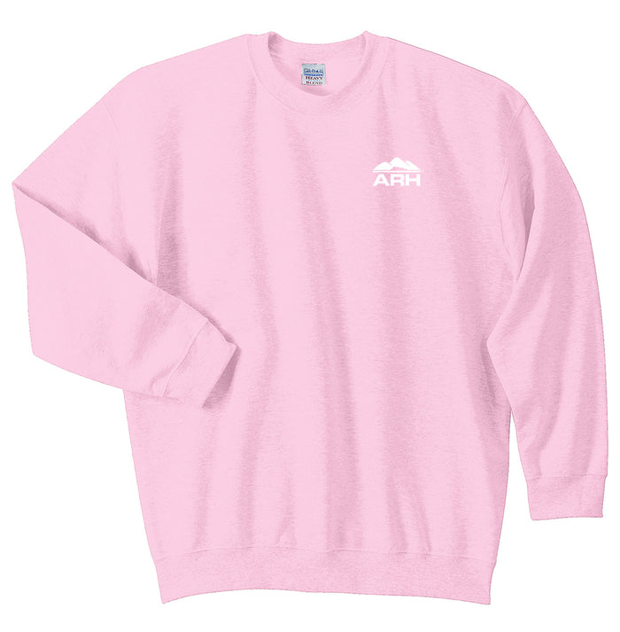Crewneck Sweatshirt - Fashion Colors - Embroidered Logo