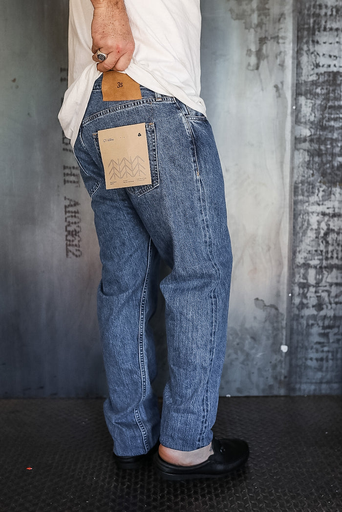 CT-⁠101xs Classic Tapered ⁠-⁠ Stonewashed Indigo Selvedge