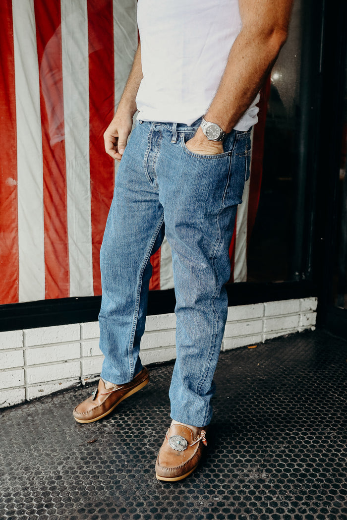 CT-⁠101xs Classic Tapered ⁠-⁠ Stonewashed Indigo Selvedge