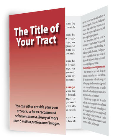 Custom Tract Design