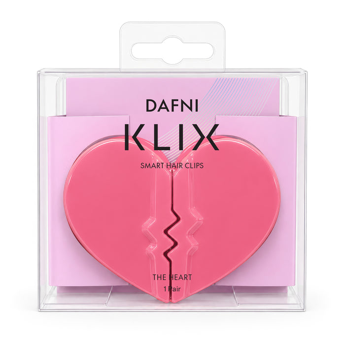 DAFNI KLIX - the heart- rich pink