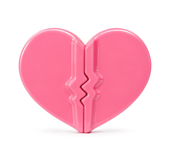 DAFNI KLIX - the heart- rich pink