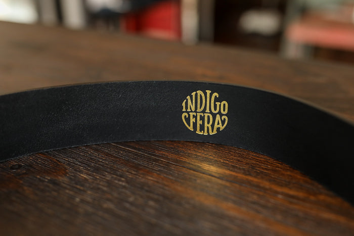 DANKO LEATHER BELT - BLACK