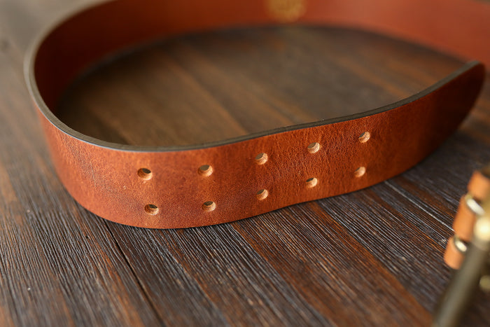 Danko Leather Belt - Light Brown