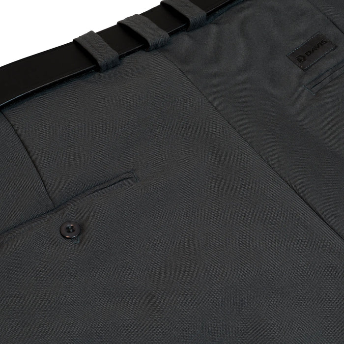 Davis 94X V2 Flat Front Classic Fit Charcoal Combo Umpire Pant