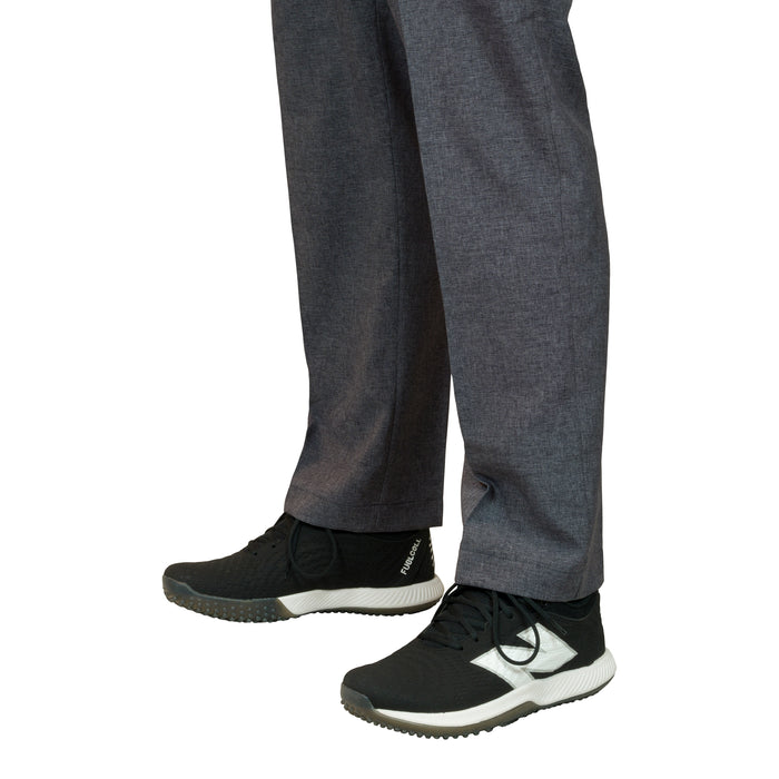 Davis 94X V2 Flat Front Straight Fit Heather Gray Base Umpire Pant