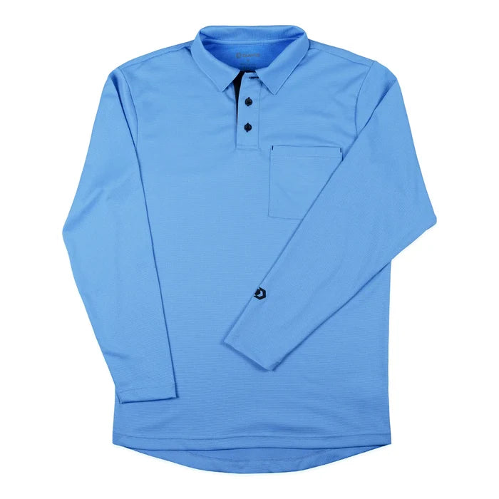 Davis BFX MLB Replica LS MLB Blue Umpire Shirt