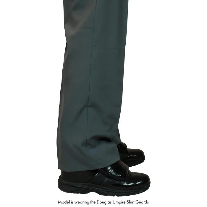 Davis Core Lightweight Flat Front Charcoal Plate Umpire Pant