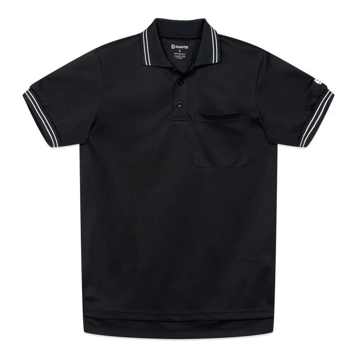 Davis Core Traditional Black Umpire Shirt