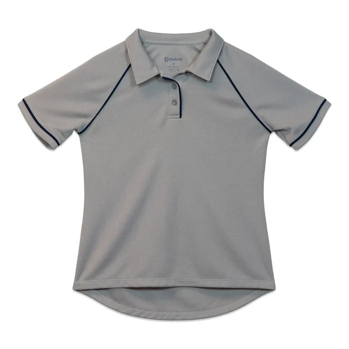 Davis Women's C3 Gray Raglan Sleeve Volleyball Referee Shirt