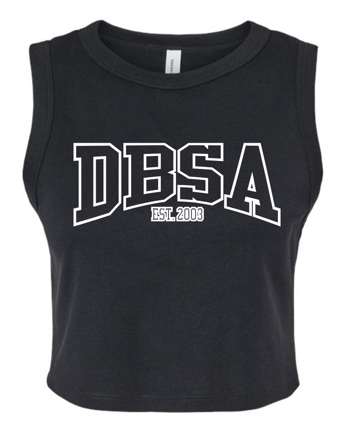 DBSA Outline Crop Tank