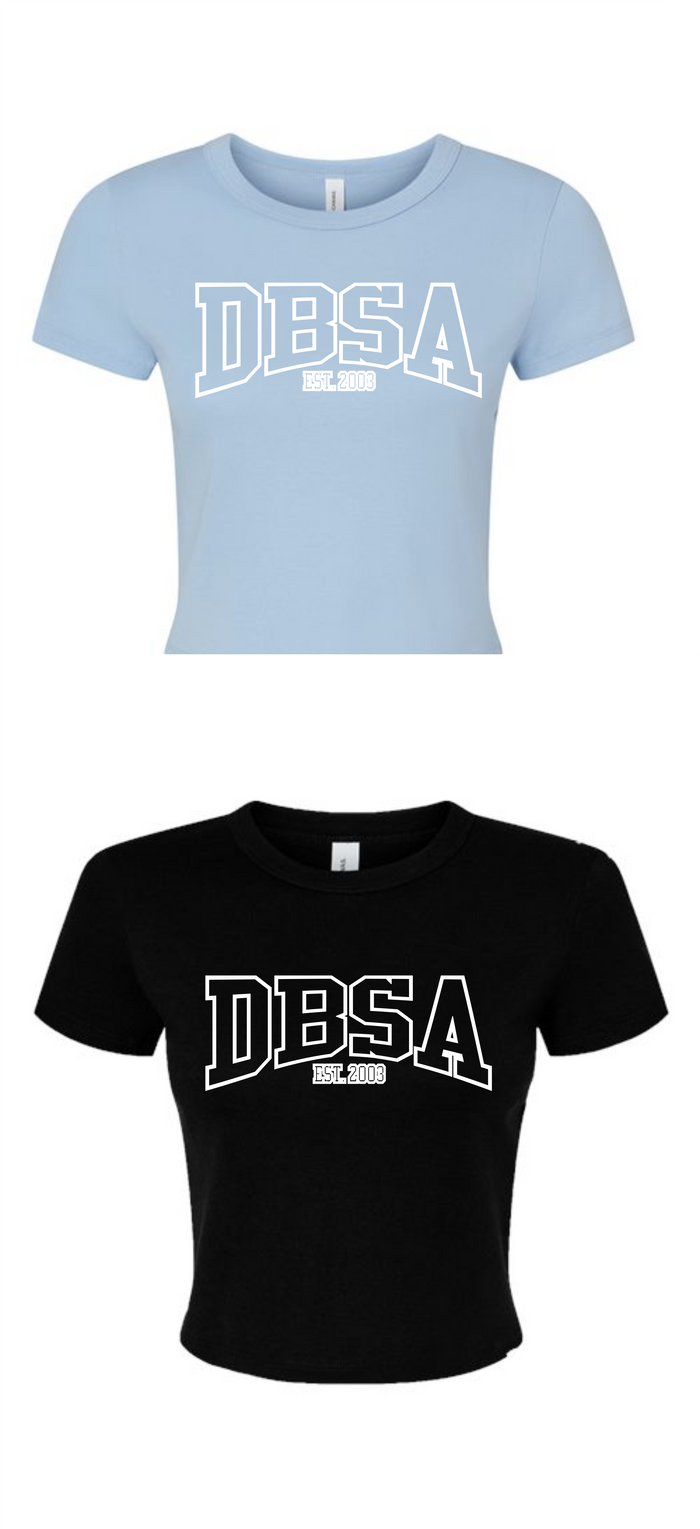 DBSA Outline Rib Baby Tee