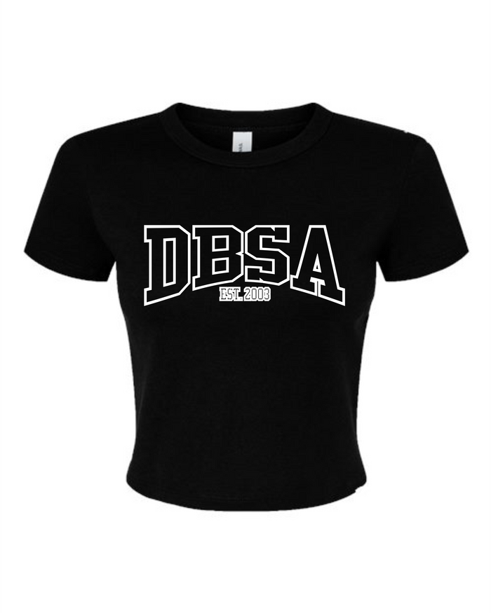 DBSA Outline Rib Baby Tee