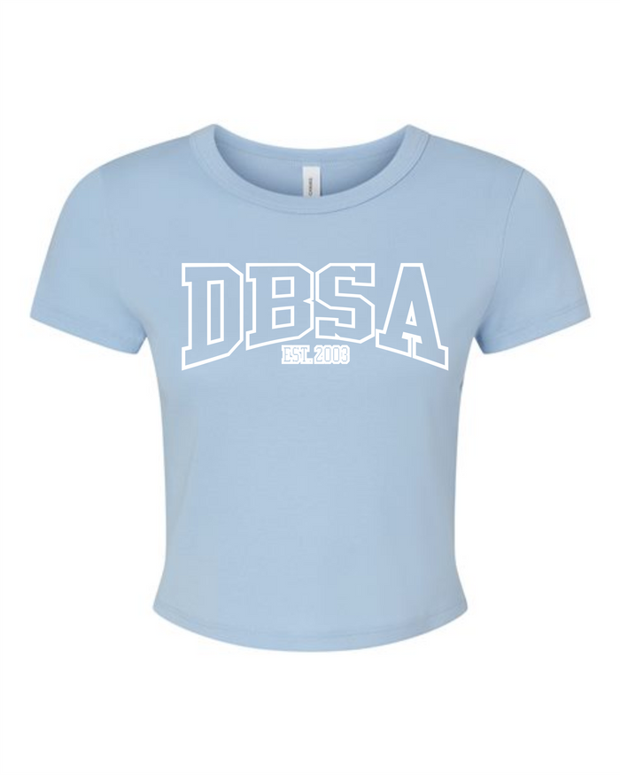DBSA Outline Rib Baby Tee