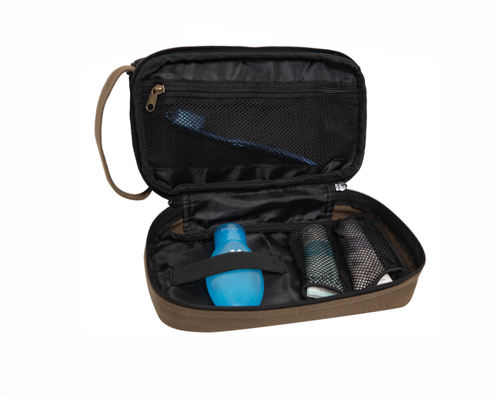 Deluxe Canvas Travel Kit - Premium Bags and Totes from Rothco - Just $18.95! Shop now at Pat's Monograms