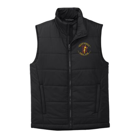 Denfeld Dance Team - Men's Port Authority J853 Puffy Vest with embroidered logo