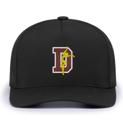 Denfeld Dance Team - Weekender perforated snap back hat with embroidered D on the front
