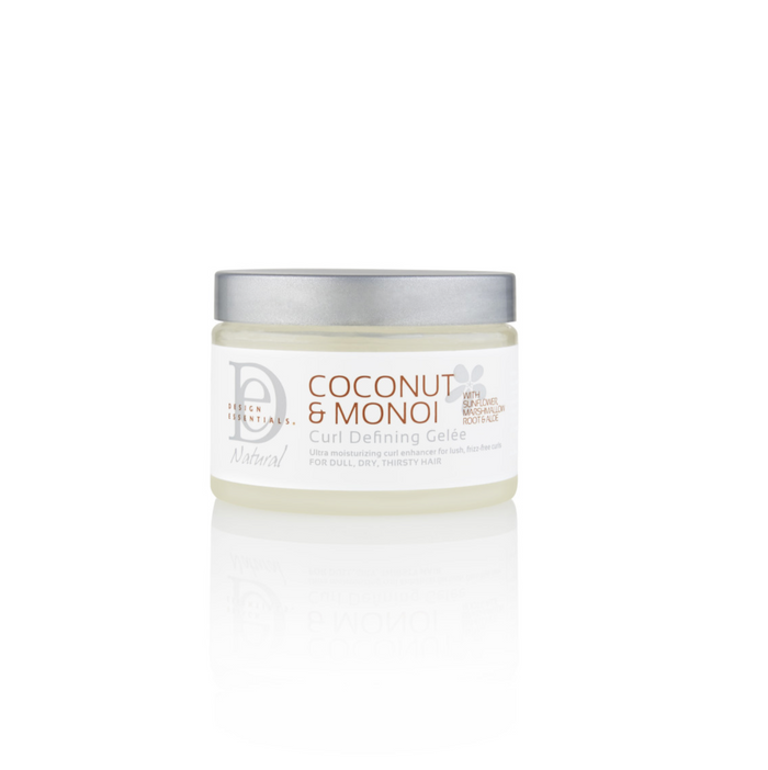 Design Essentials Natural Coconut & Monoi Curl Defining Gelée 12oz