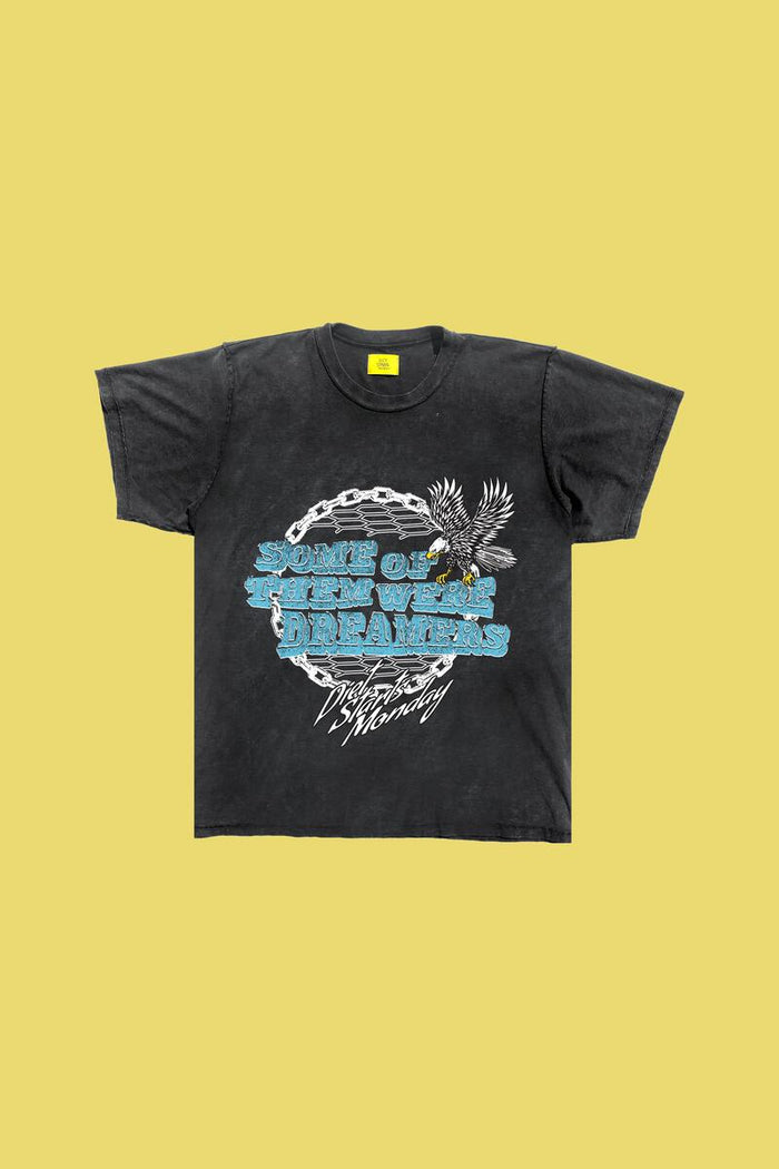 Diet Starts Monday Dreamers Tee - Vintage Black