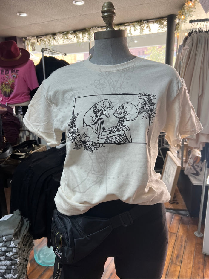 DOGGO + SKELETON TEE