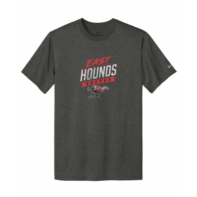Duluth East Boys Soccer - Adult Nike Swoosh Sleeve rLegend Tee NKDX8730 with full front vintage logo