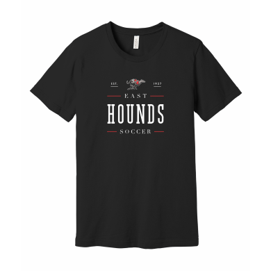 Duluth East Boys Soccer - BELLA+CANVAS® Unisex Jersey Short Sleeve Tee BC3001 with full front logo 1