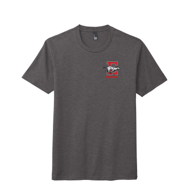 Duluth East Tennis - District ® Perfect Weight ® Tee DM130 with E Tennis left chest logo