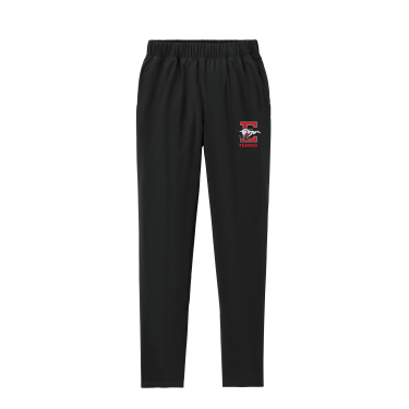 Duluth East Tennis - Sport-Tek® Repeat Pant PST485 with E Tennis heat transfer logo on left leg