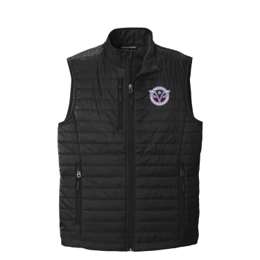 Duluth Mother Puckers - Port Authority® Packable Puffy Vest J851 with embroidered left chest logo