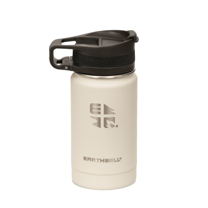 Baja Sand / 12 oz Custom Earthwell Roaster™ Loop Bottle - Corporate Gifts