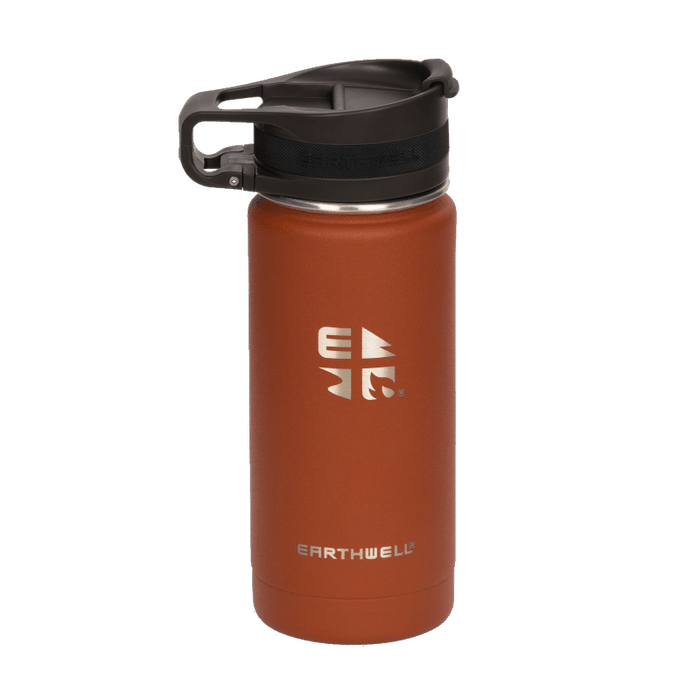 Sierra Red / 16 oz Custom Earthwell Roaster™ Loop Bottle - Corporate Gifts