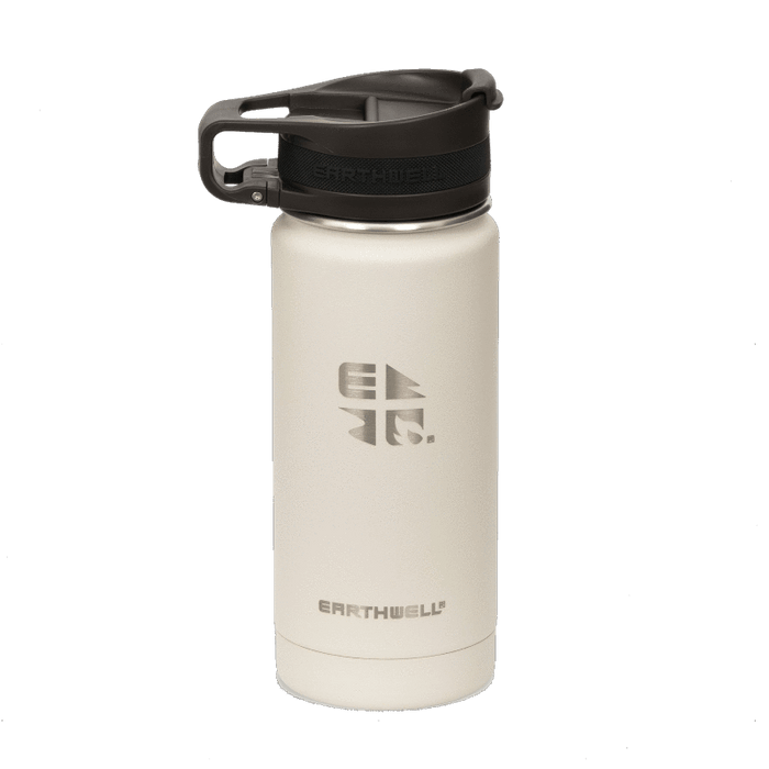 Baja Sand / 16 oz Custom Earthwell Roaster™ Loop Bottle - Corporate Gifts